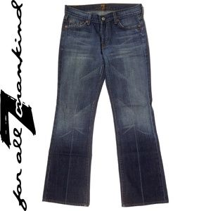 7 For all Mankind Womens Bootcut Jeans Size 27